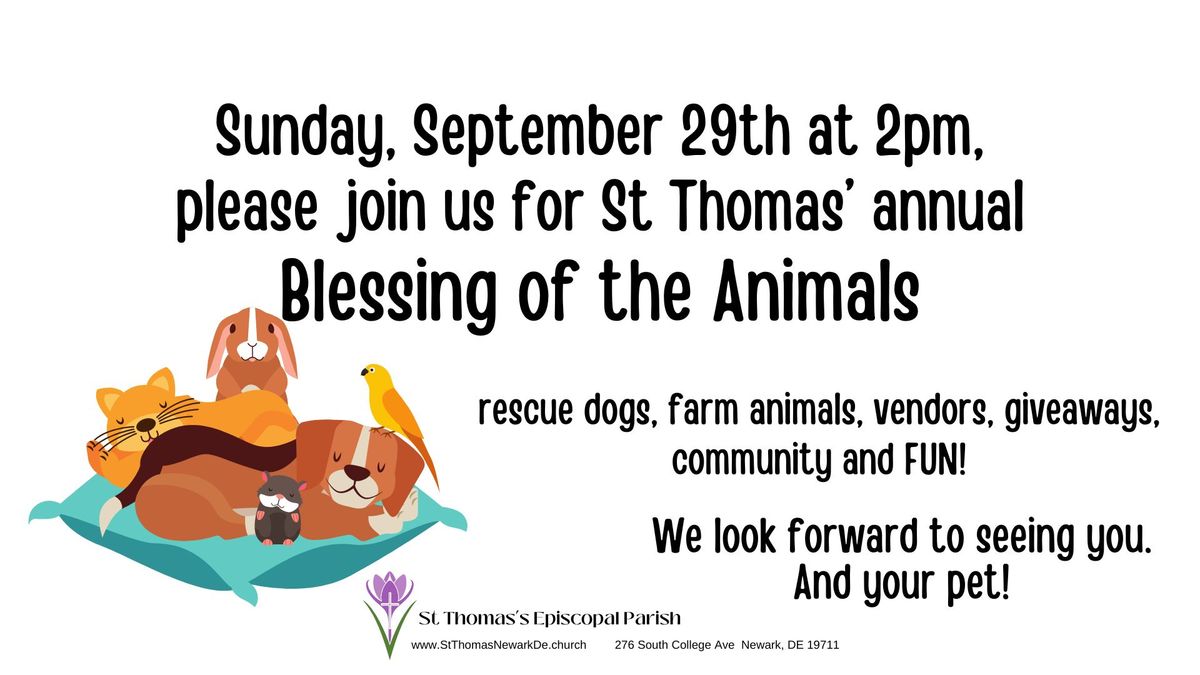 Blessing of the Animals 2024