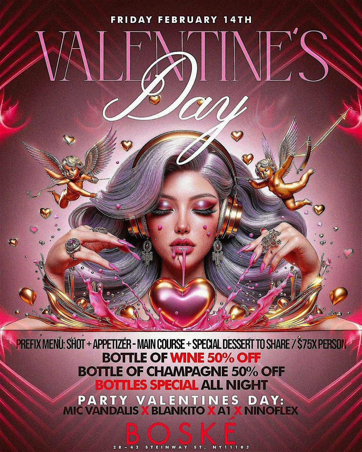 Valentine's Day at Boske Astoria