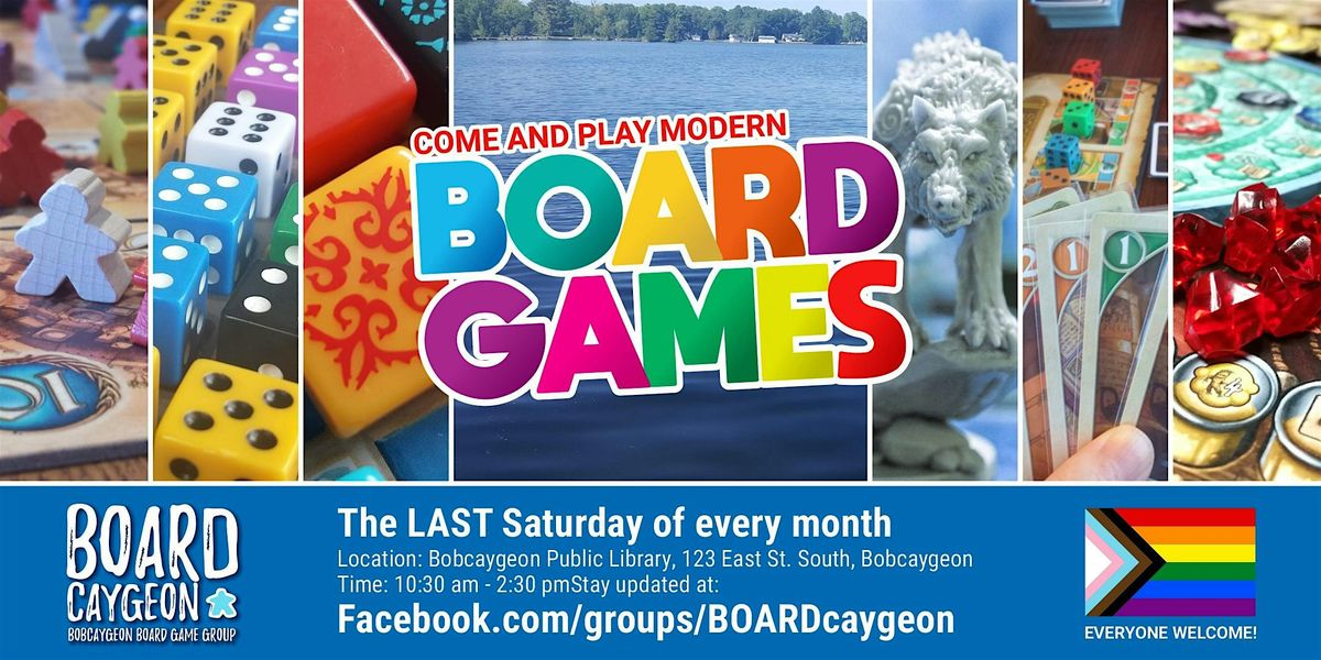 Play Board Games With Us at the Bobcaygeon Library