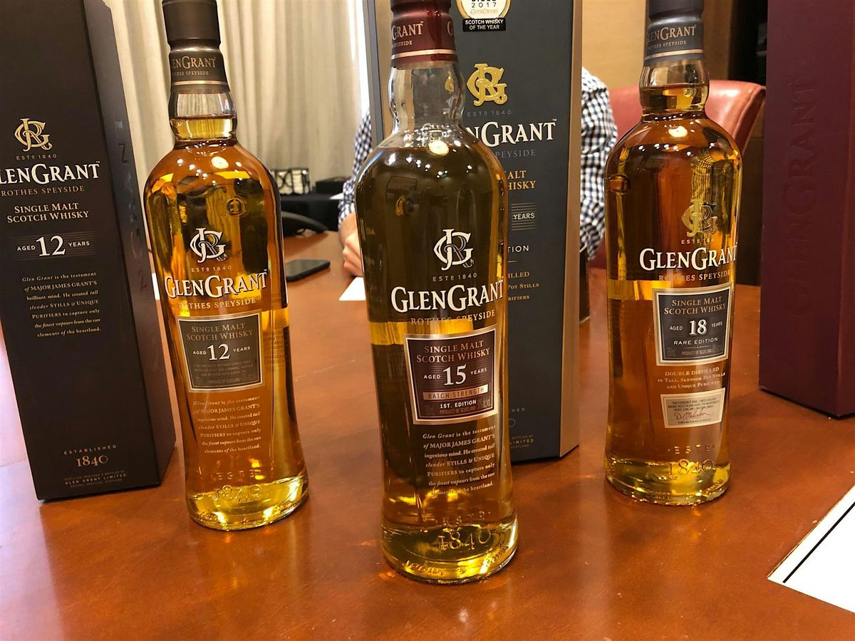 Glen Grant tasting Sunrise Blvd