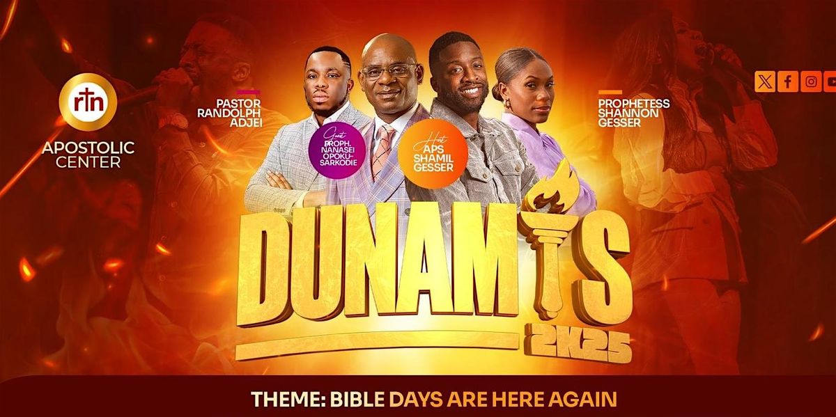 DUNAMIS 2K25: BIBLE DAYS ARE HERE AGAIN