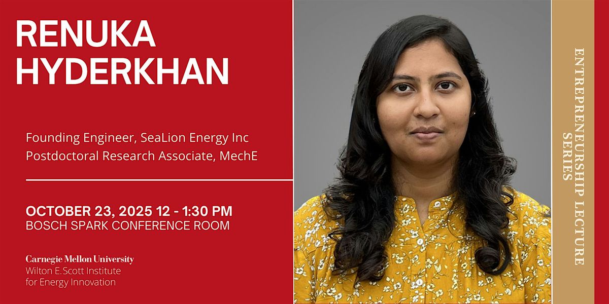 Entrepreneurial Lecture Series with Renuka Hyderkhan