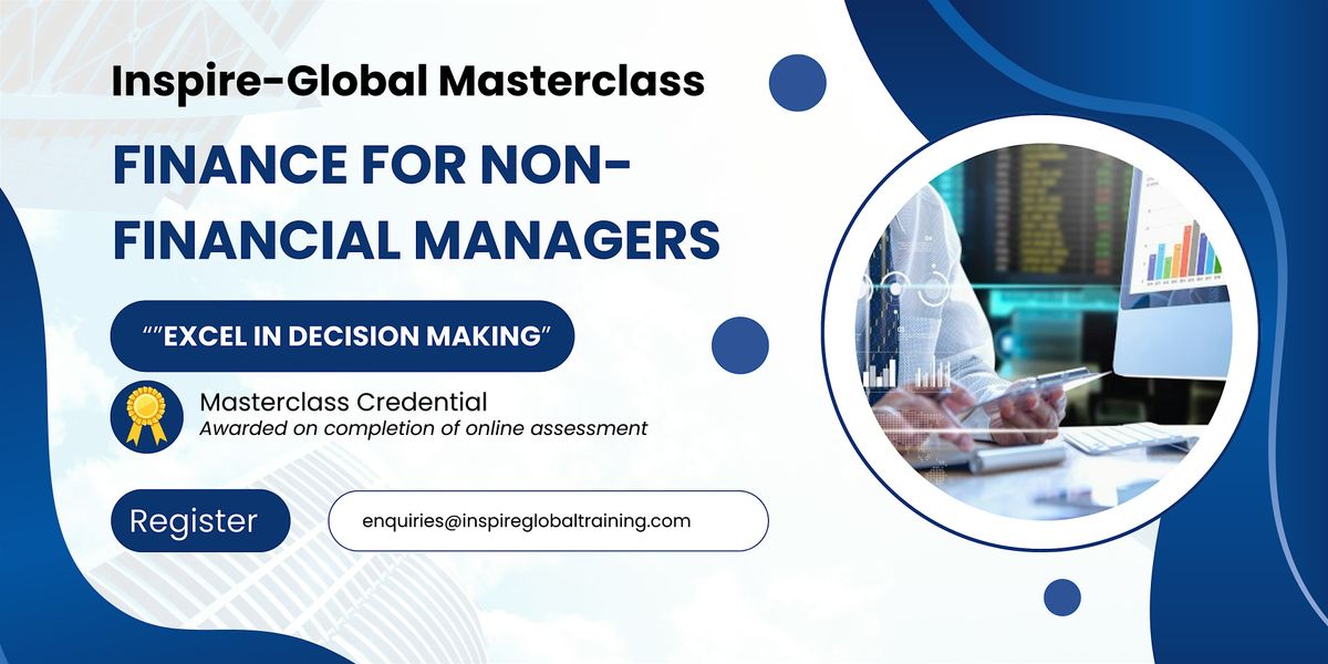 Finance for Non-Financial Managers Masterclass - LONDON