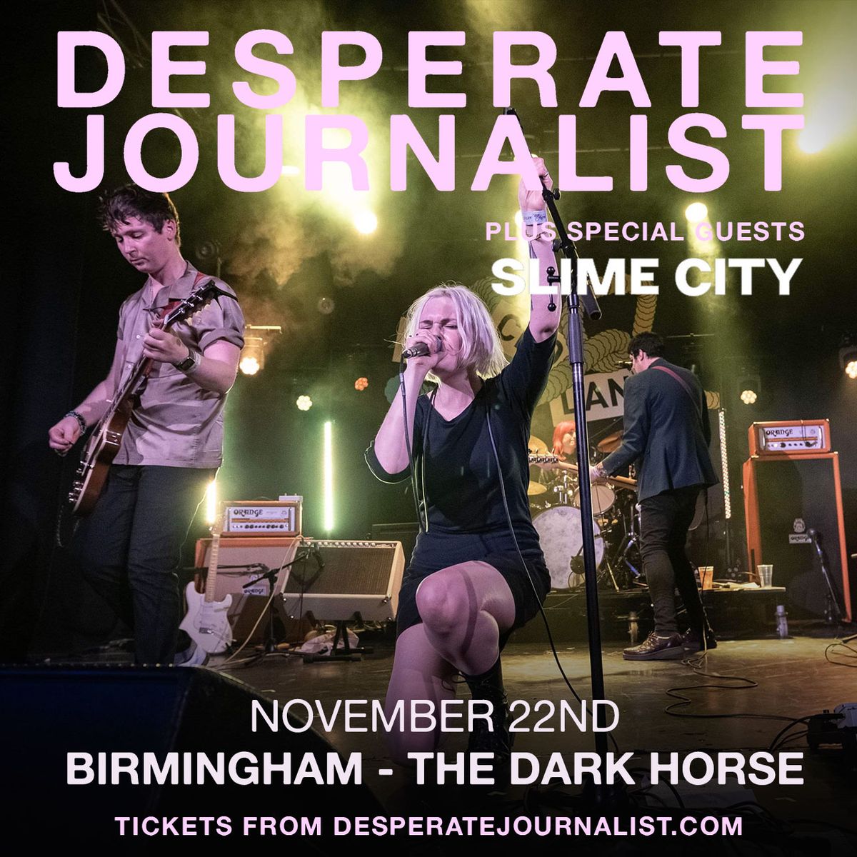 Desprate Journalist + Slime City at The Dark Horse, Birmingham