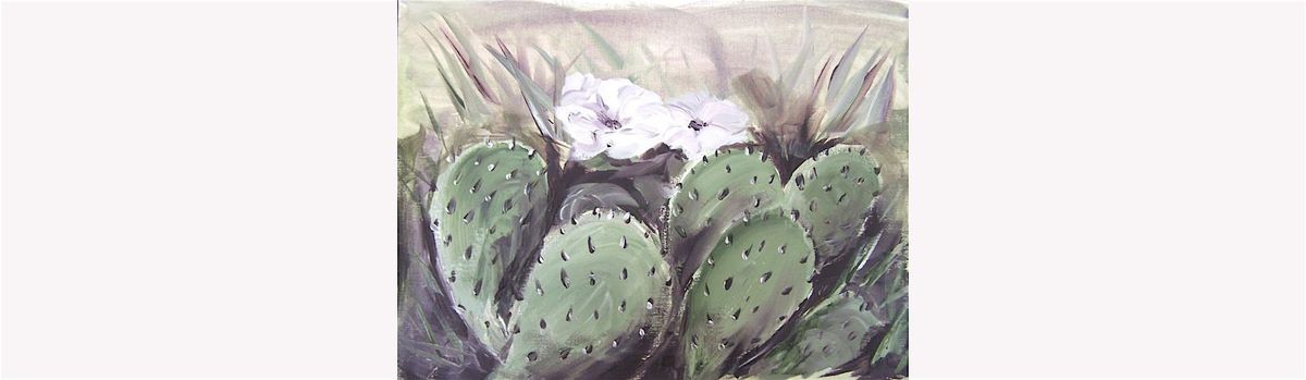 LAURIE'S MINI WATERCOLOR WORKSHOP 3-CACTI; WED, 6:00-8:30PM, FEB. 12