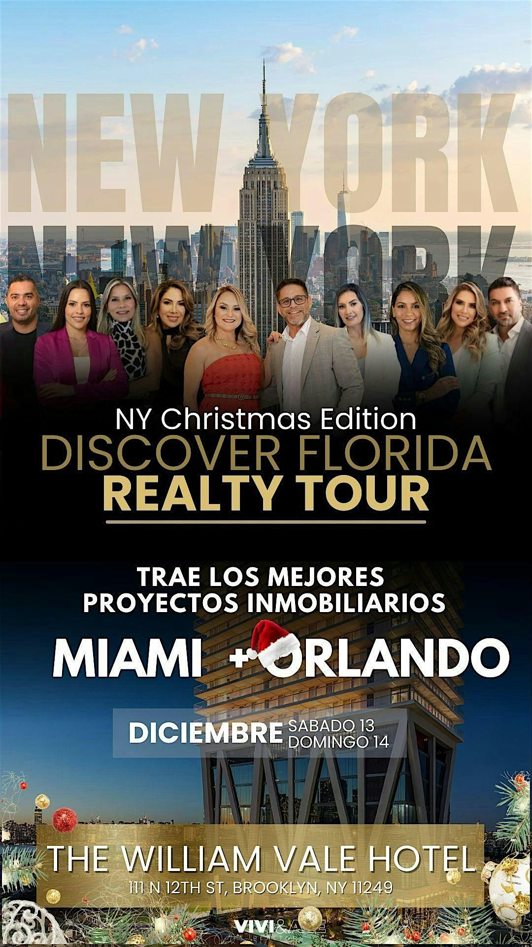 DISCOVERY FLORIDA REALTY TOUR - NY CHRISTMAS EDITION