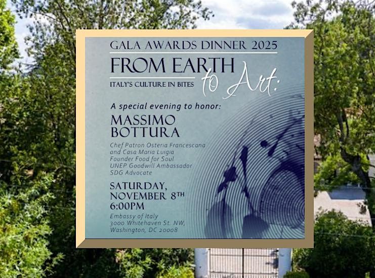 The ICS 2025 Gala Awards Dinner "From Earth to Art"