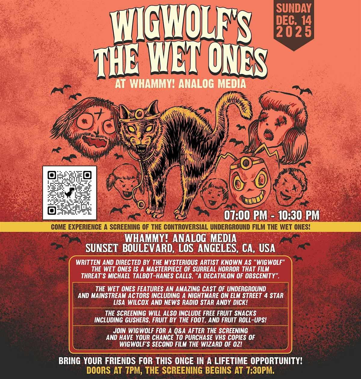 Screening of Wigwolf\u2019s The Wet Ones at WHAMMY! Analog Media