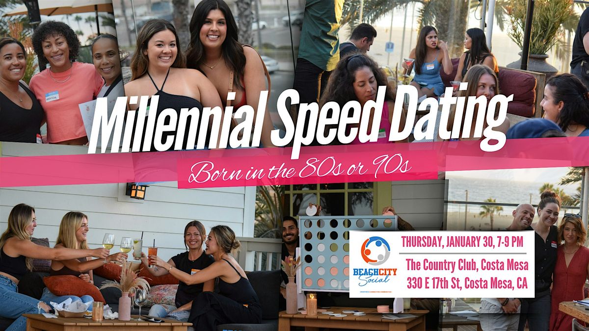 Speed Dating | Costa Mesa | Millennials Edition