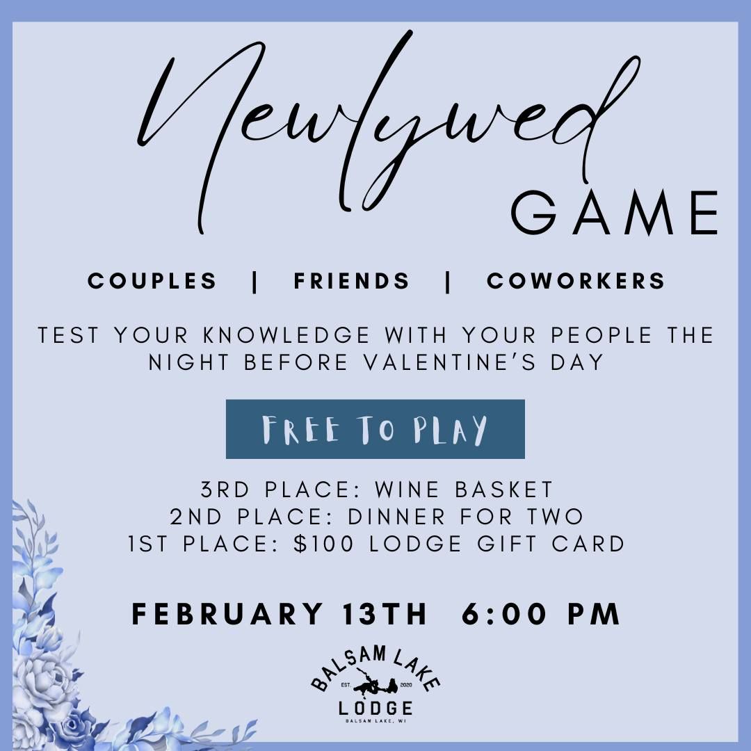 Newlywed Game @ Balsam Lake Lodge