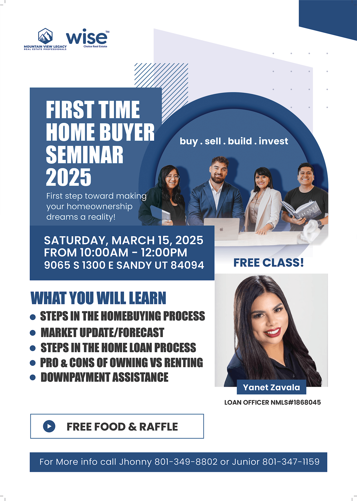 First Time Homebuyer Seminar