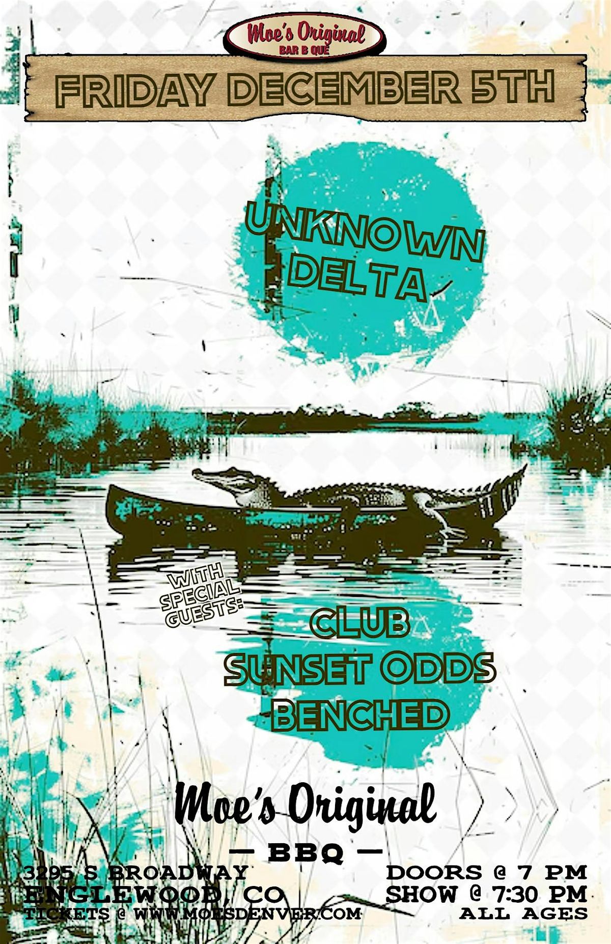 Unknown Delta w\/ cLub + Sunset Odds + Benched