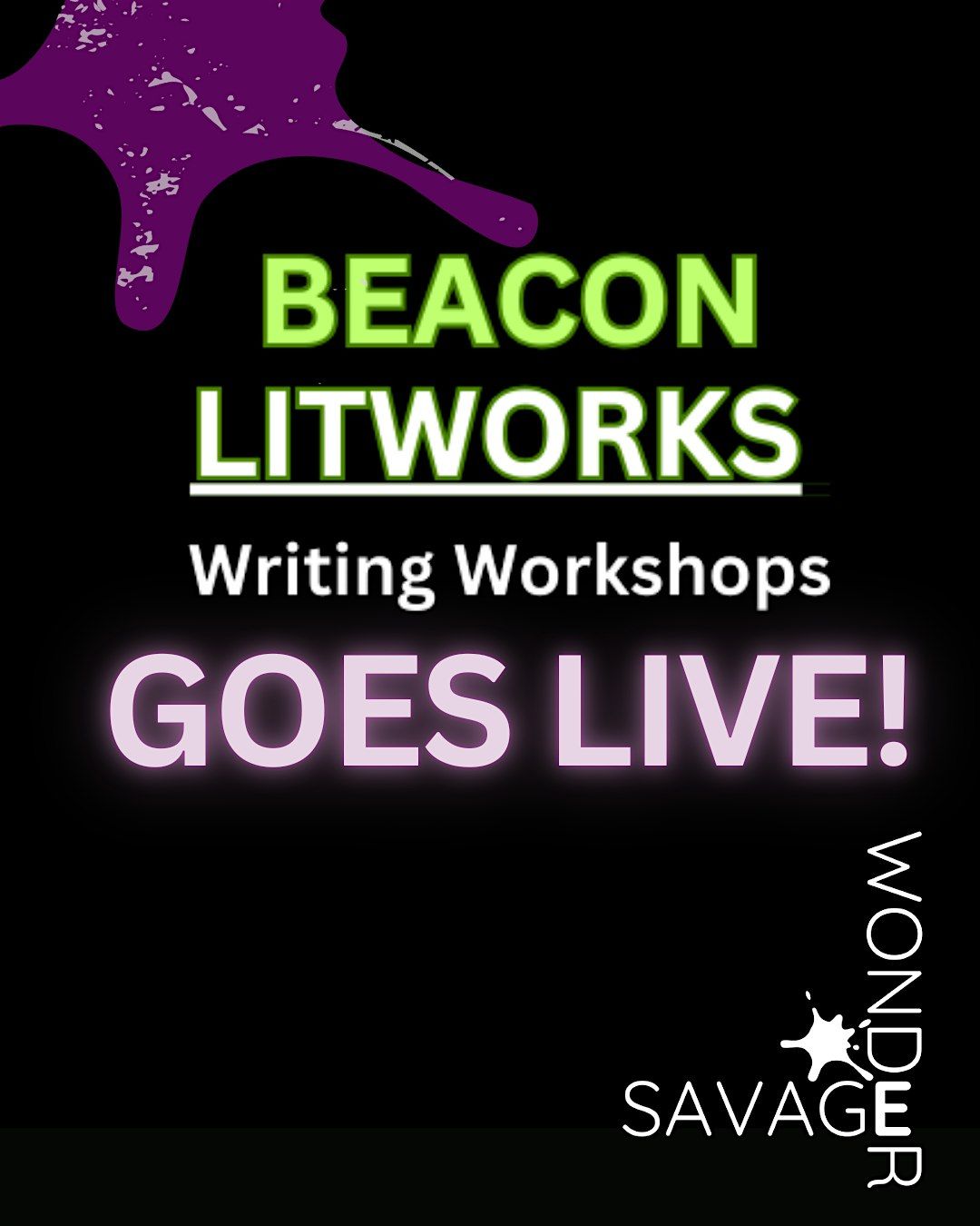 Beacon Litworks: Storytelling Workshop Goes LIVE!