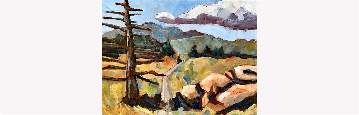 LANDSCAPES IN ACRYLIC:TREES,ROCKS,CLOUDS,WATER :Wed-11:30-2\u2022Apr 2,9,16,23