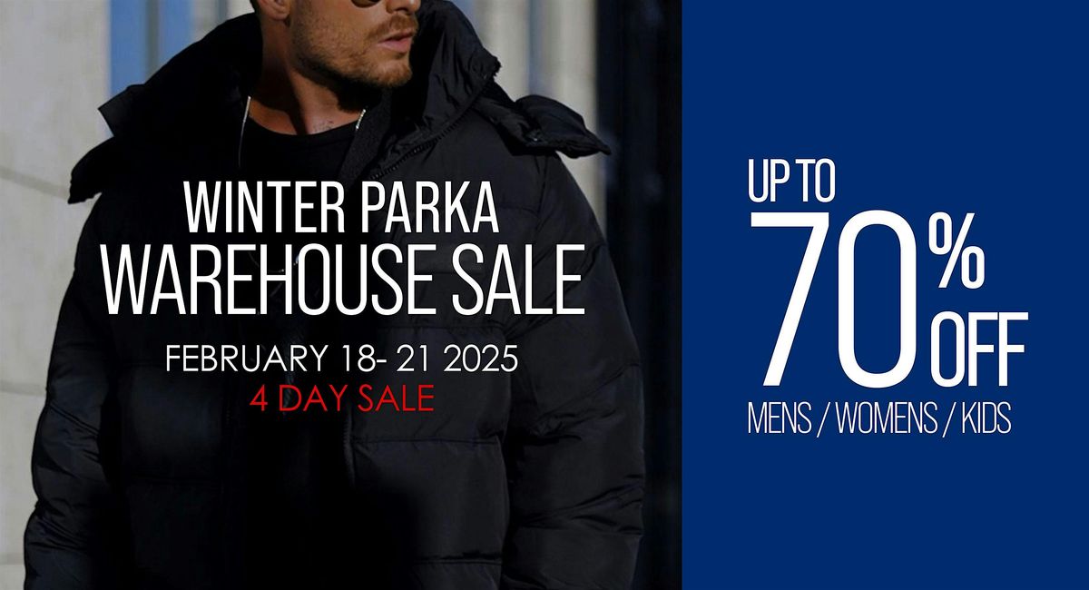 Winter Parka Warehouse Sale - Vaughan