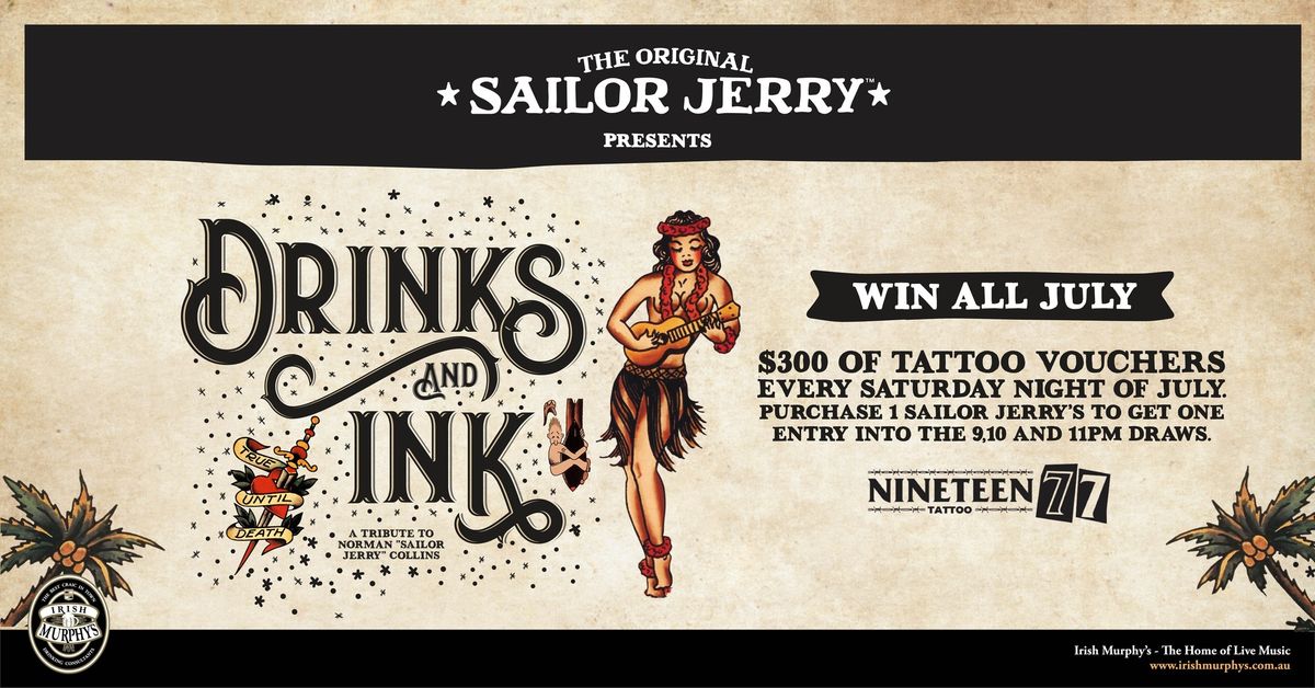 Drinks & Ink - A Tribute to Norman "Sailor Jerry" Collins!