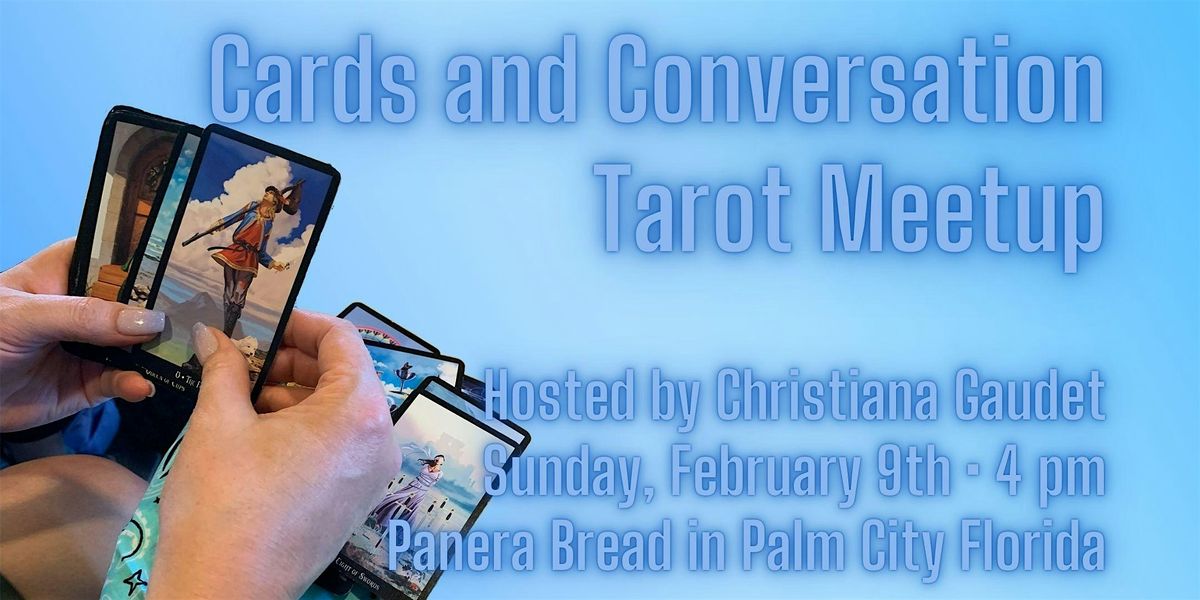 Cards and Conversation Tarot Meetup