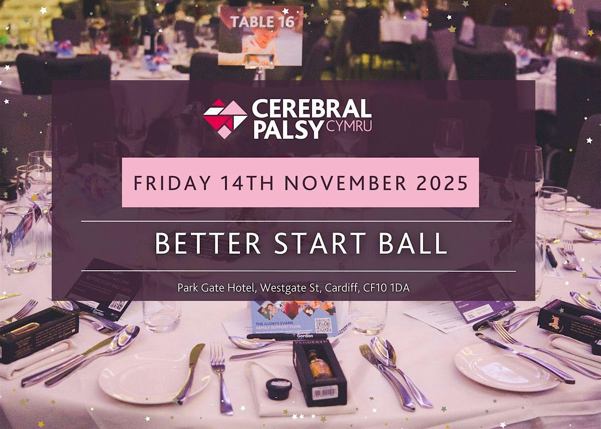 Cerebral Palsy Cymru - Better Start Ball 2025