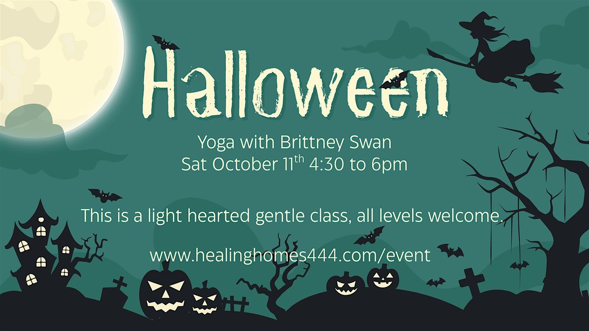 Halloween Yoga in Springfield Ohio