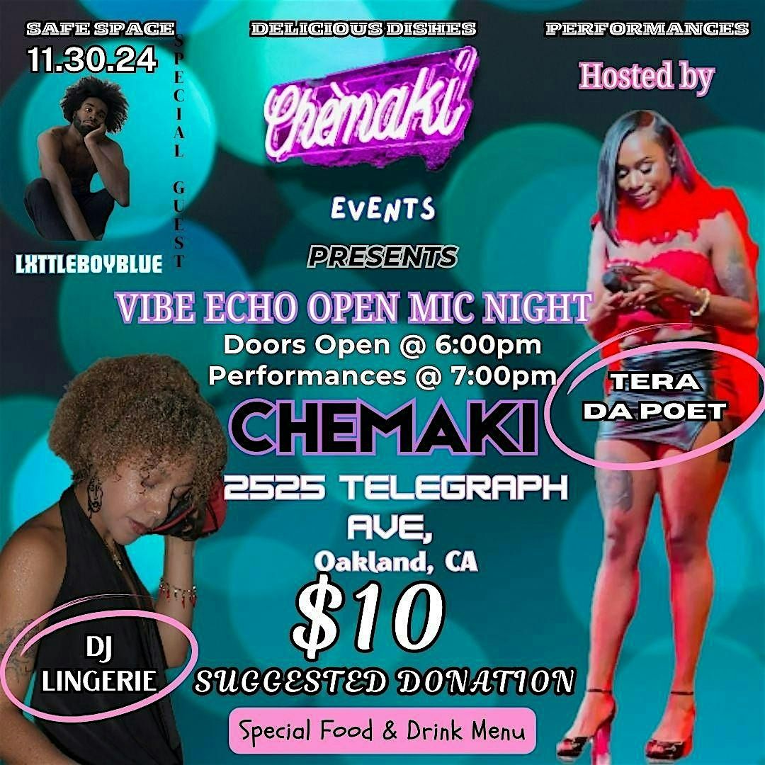 VIBE ECHO OPEN MIC NIGHT