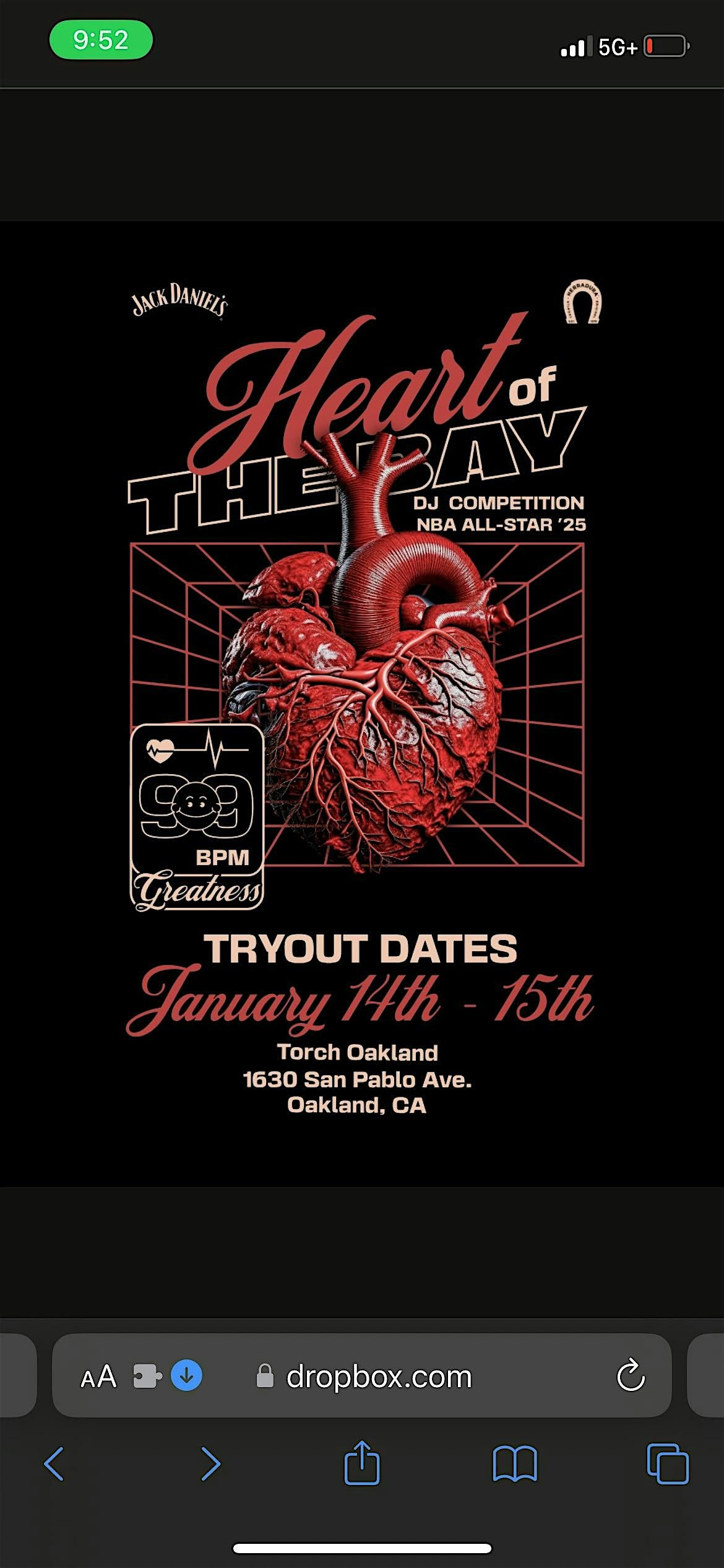 Heart of the Bay DJ Competition TRY OUT ONLY