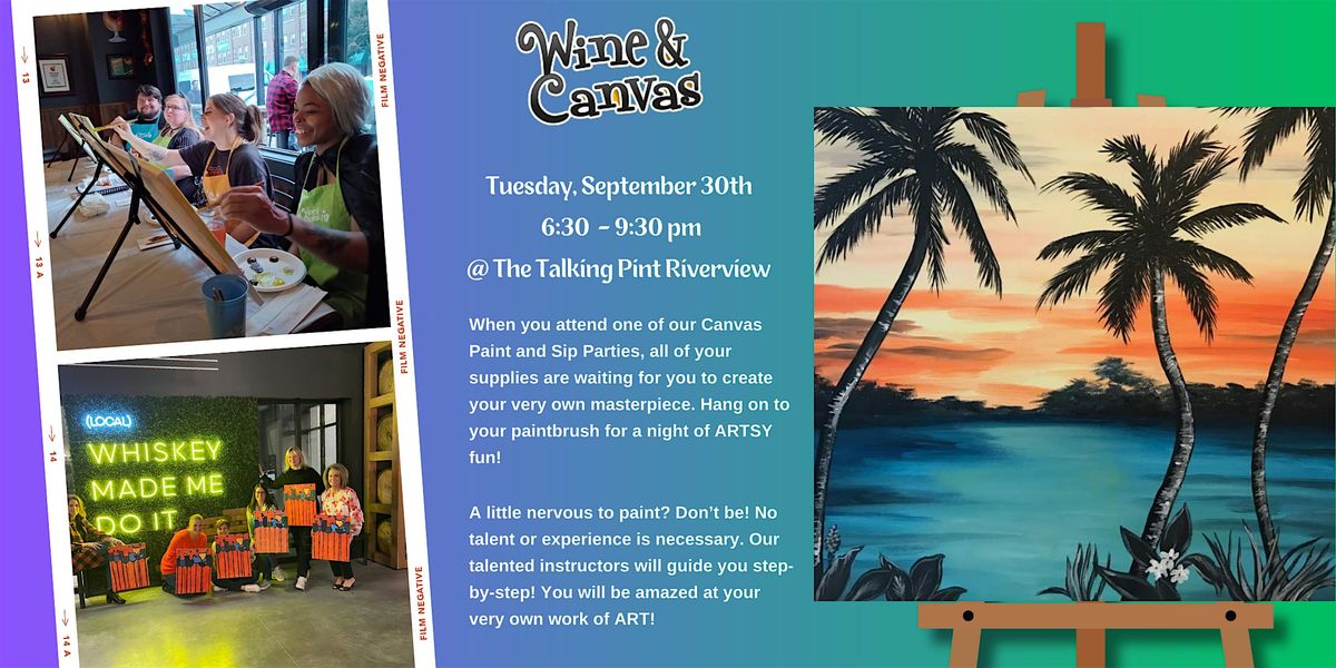 Riverview Art Party \u2013 Island Sunset