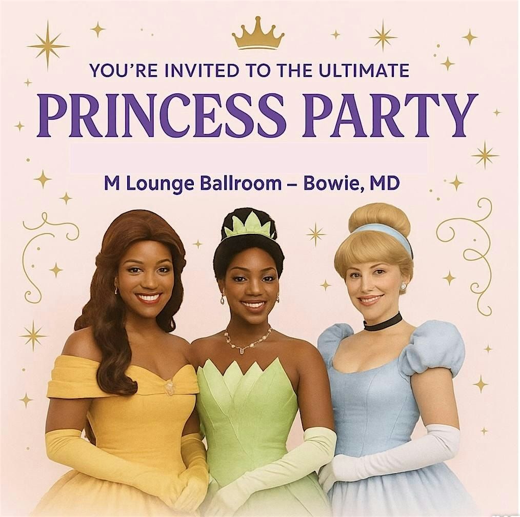 The Ultimate Princess Party with Belle, Tiana and Cinderella