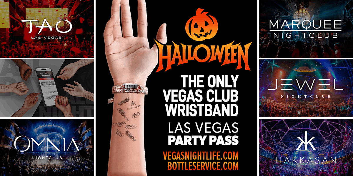 Las Vegas Party Pass | Oct 30 to Nov 2 | Halloween Weekend