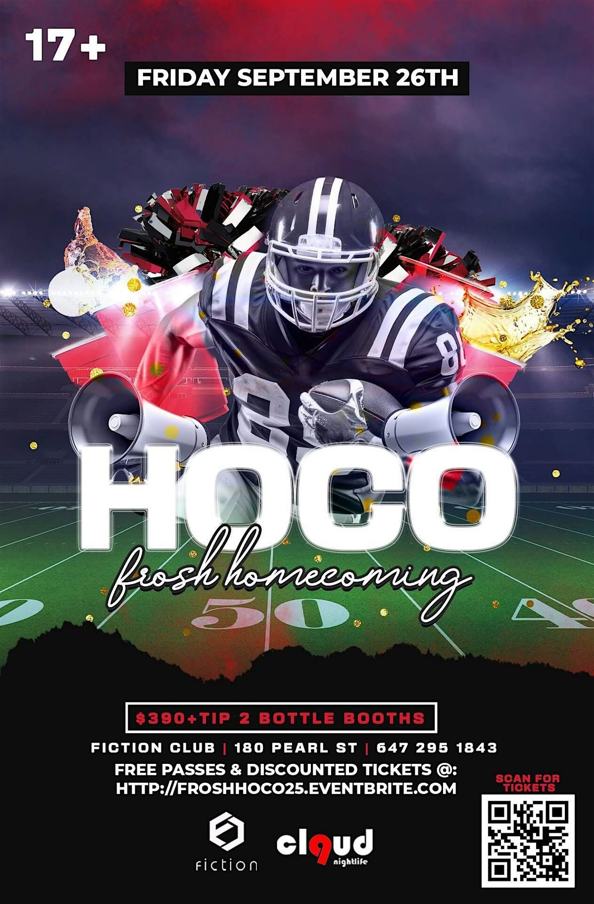 UOFT FROSH HOMECOMING @ FICTION | FRI SEPT 26 | 18+