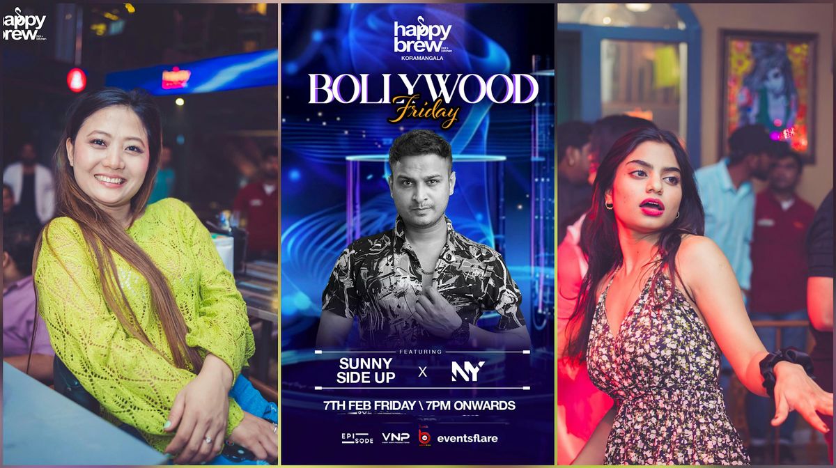 Friday Bollywood Night With DJ NY at Happy Brew