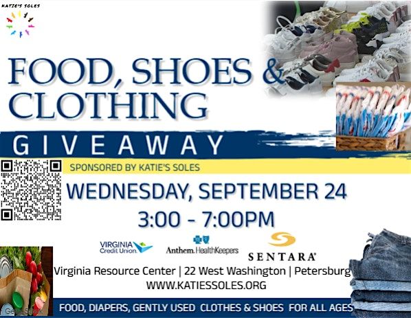 Food, Shoes & Clothing Giveaway
