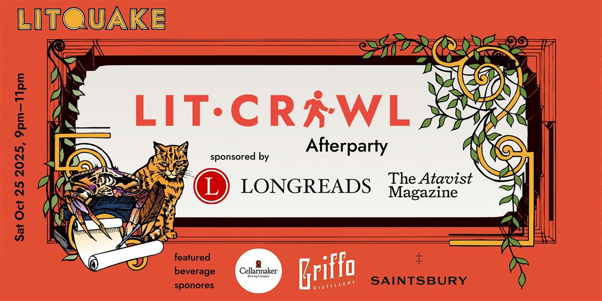 Lit Crawl Afterparty