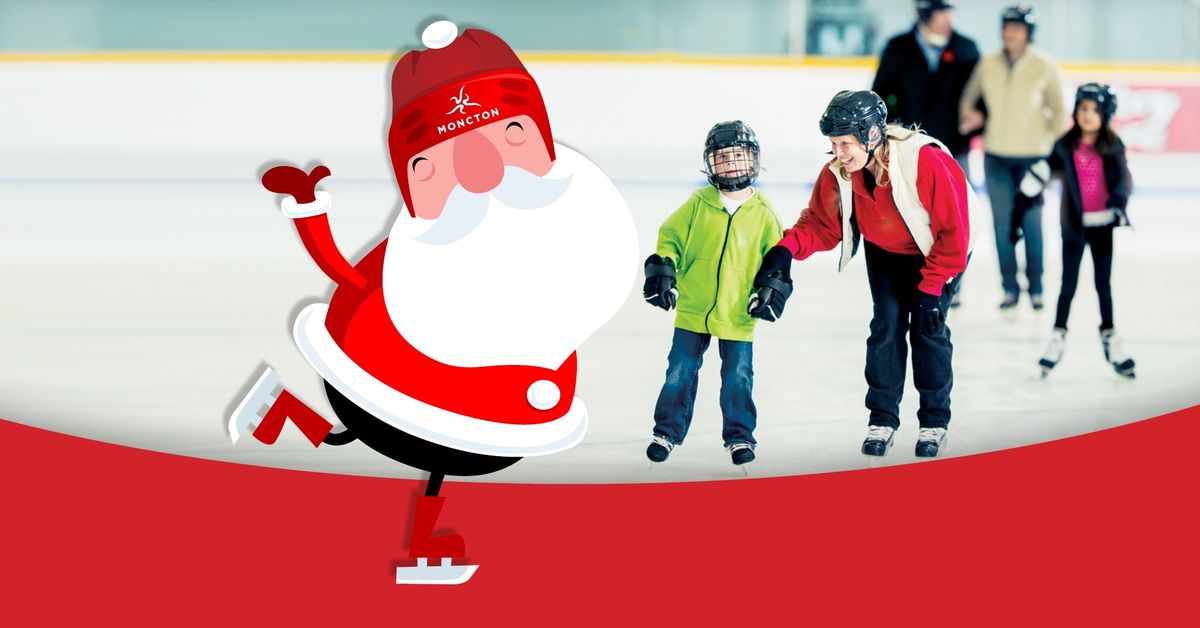 Skate with Santa \/ Patinez avec le p\u00e8re No\u00ebl 