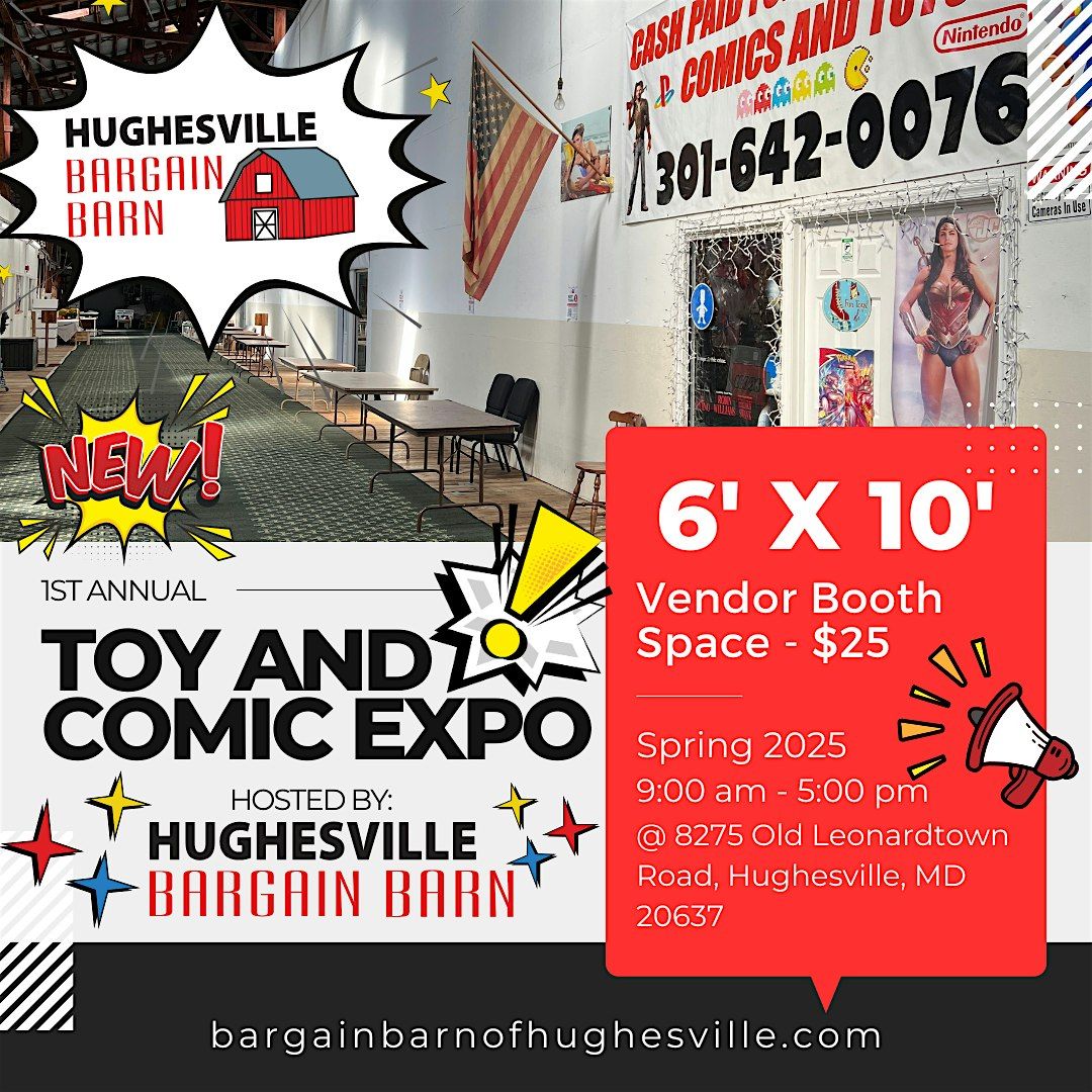 First Annual Toy and Comic Expo!