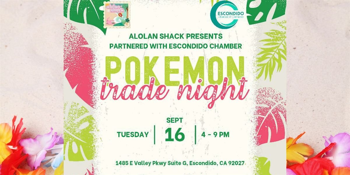Pok\u00e9mon Trade Night San Diego