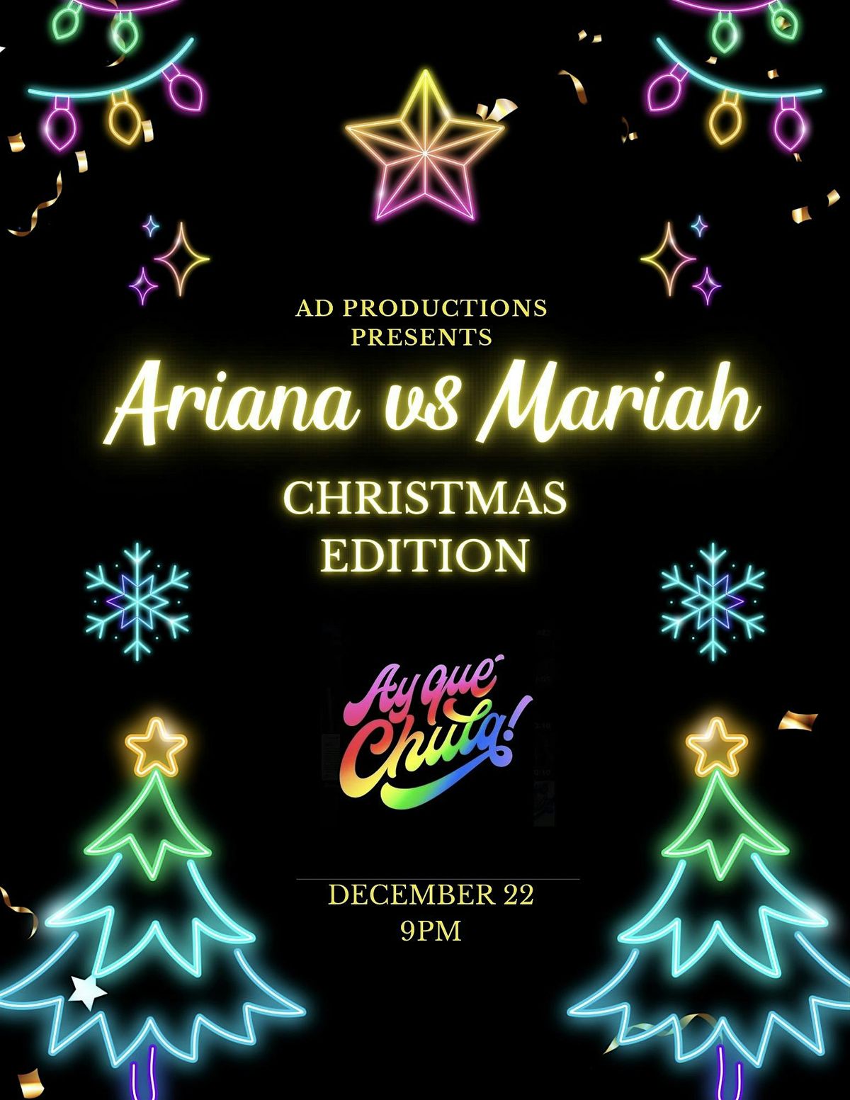 AD Productions Presents Ariana vs Mariah