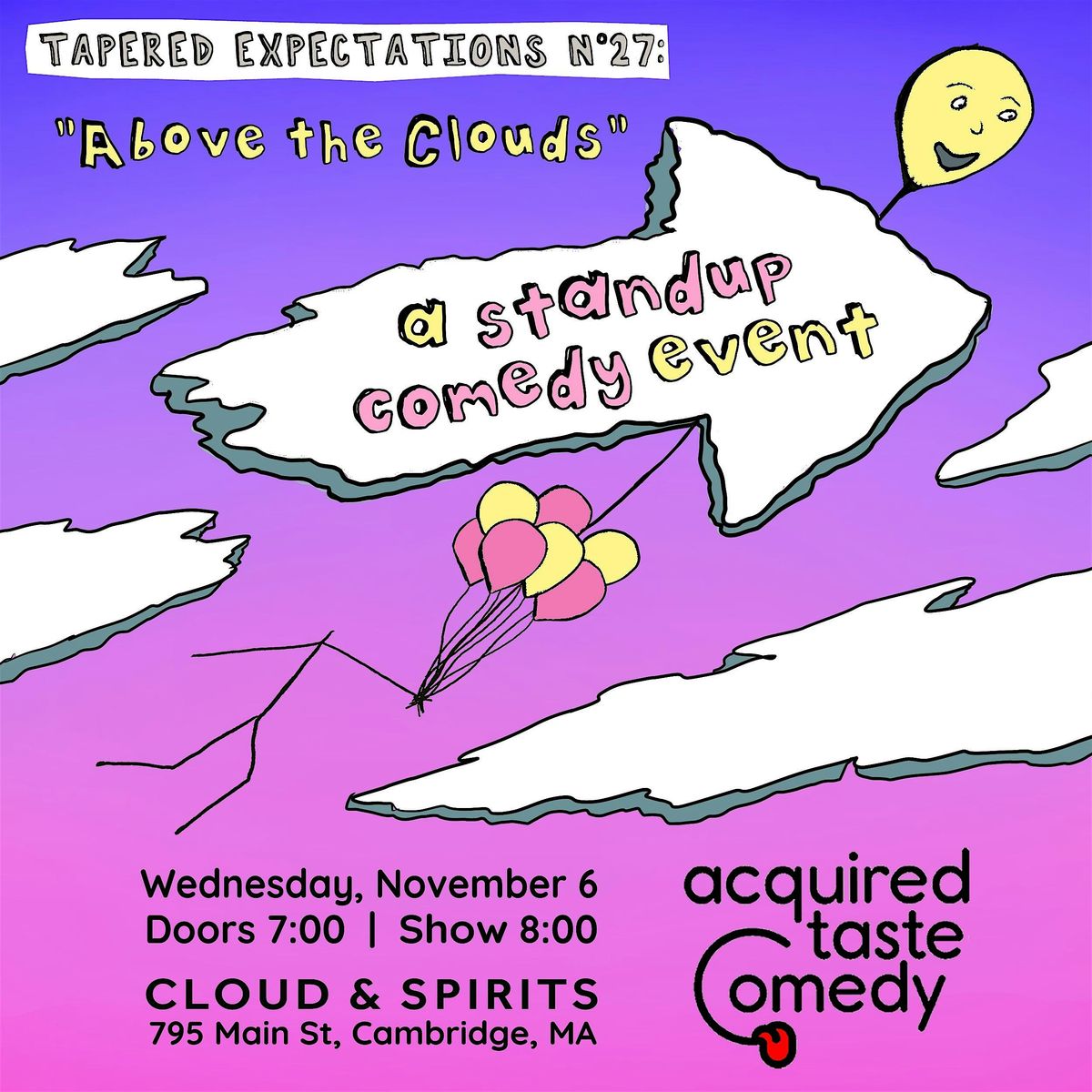 "Above the Clouds" (A Standup Comedy Event)