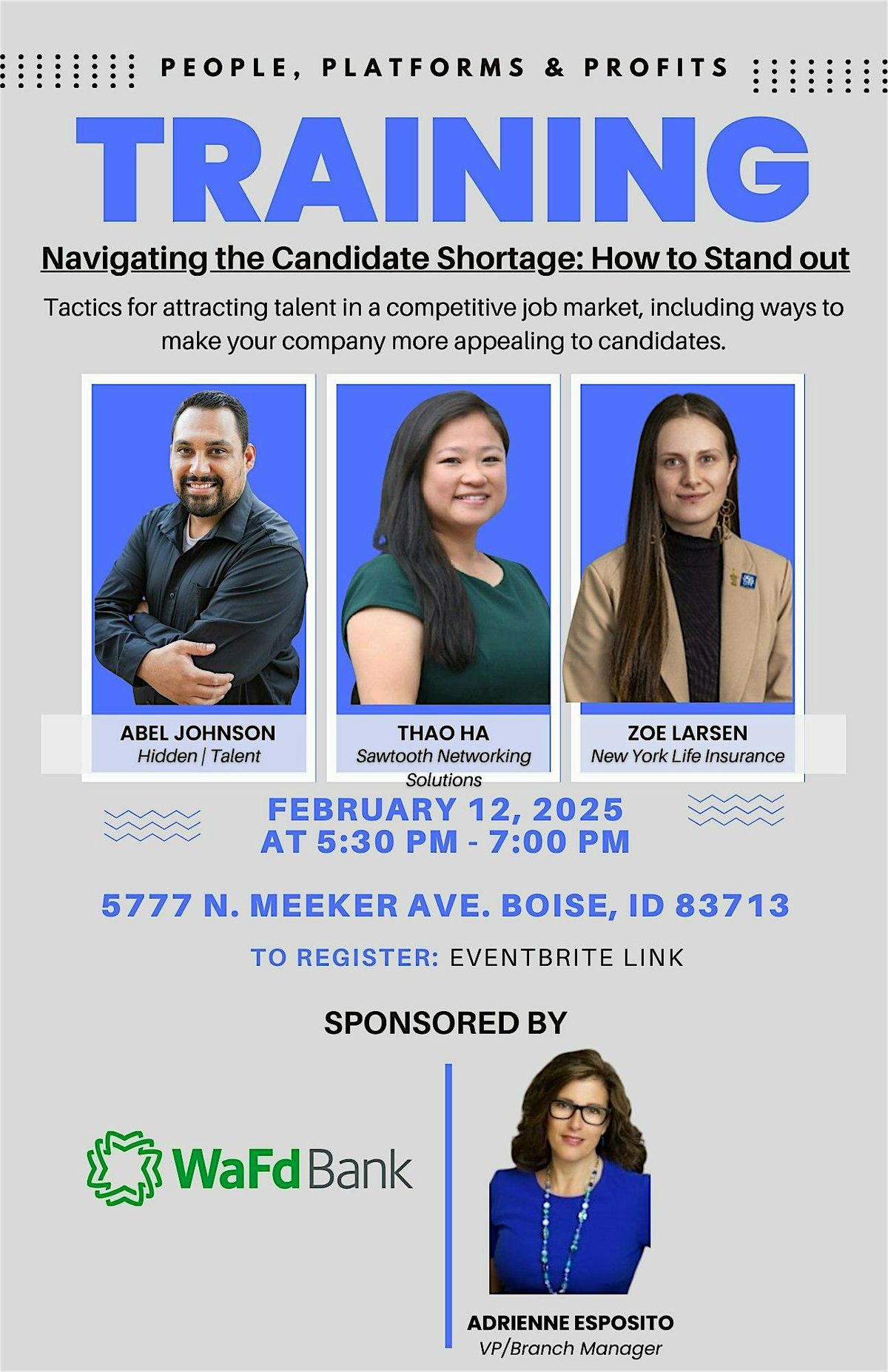 Networking Event!: Navigating the Candidate Shortage & How to Stand Out