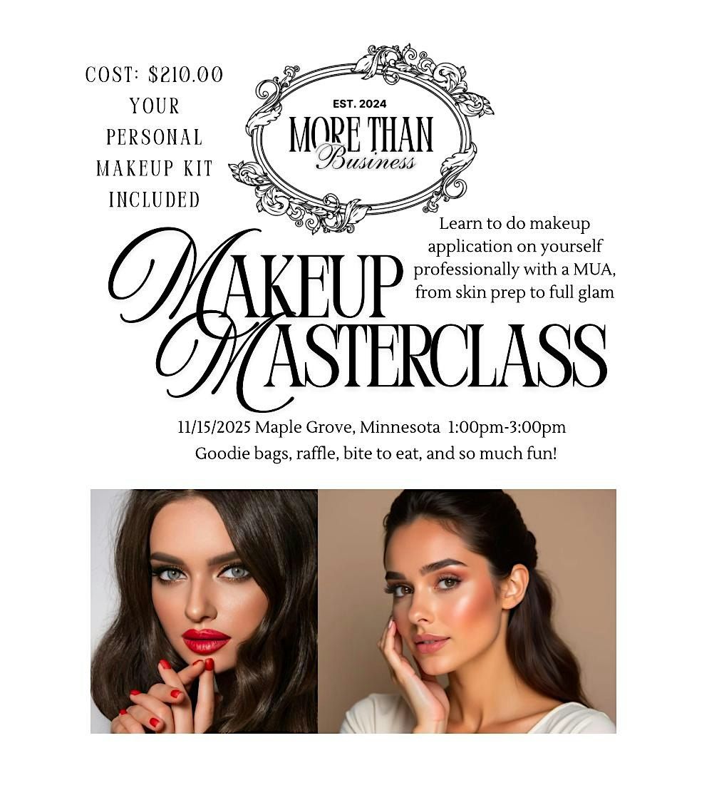 MAKEUP APPLICATION MASTERCLASS