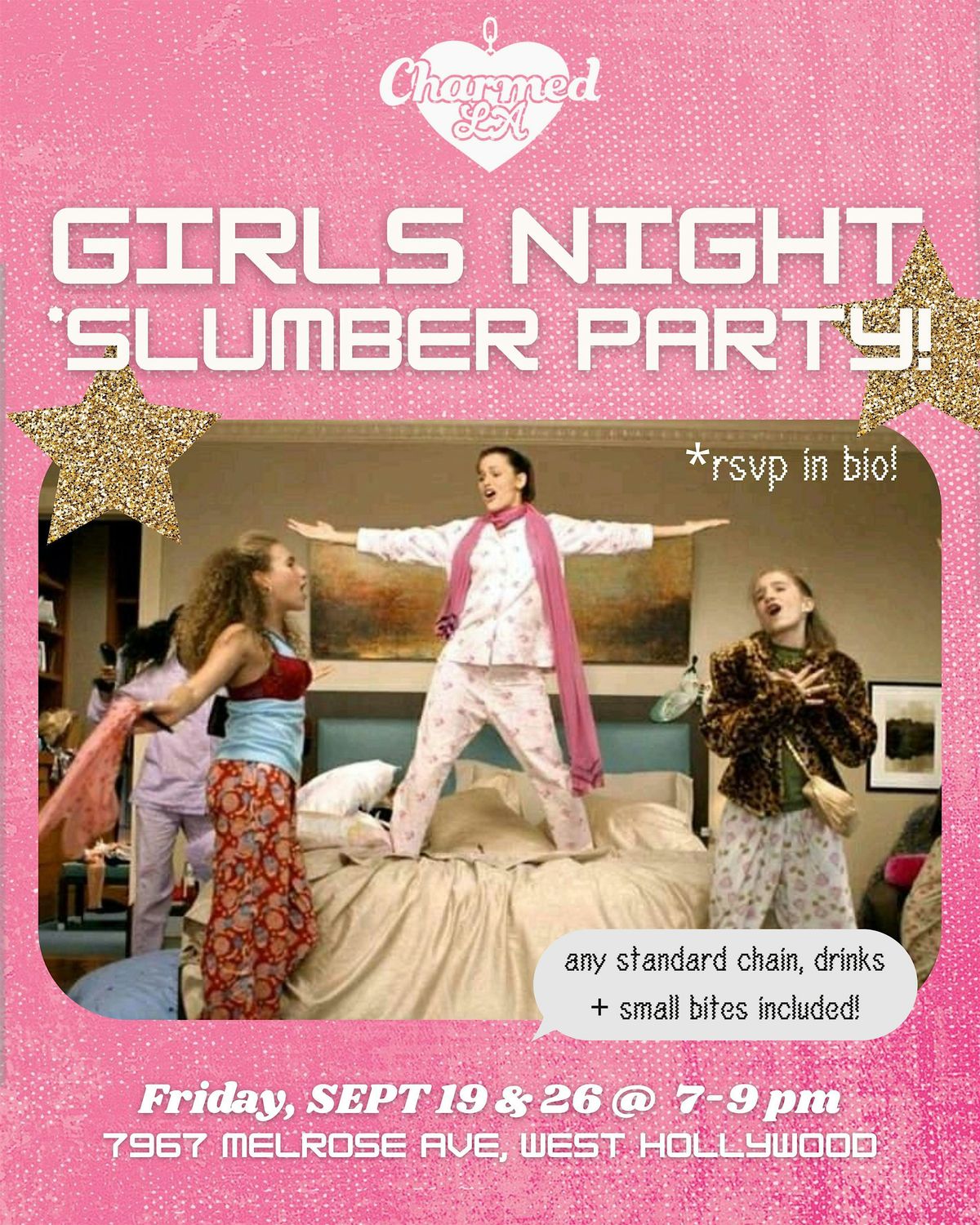 SLUMBER PARTY GIRLS NIGHT!