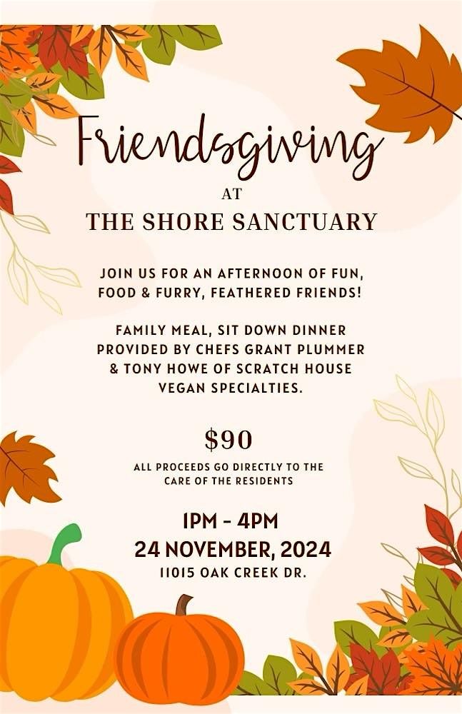 Friendsgiving at The Shore