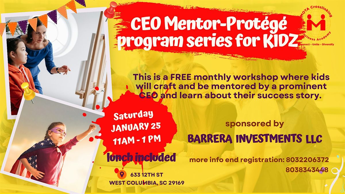 Biz for Kidz CEO Mentorship Workshop