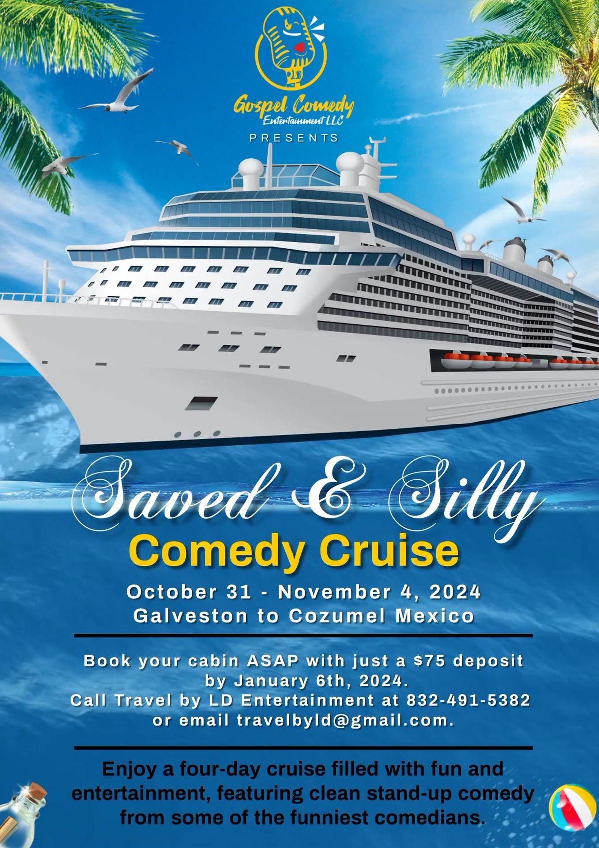 Saved & Silly Comedy Cruise