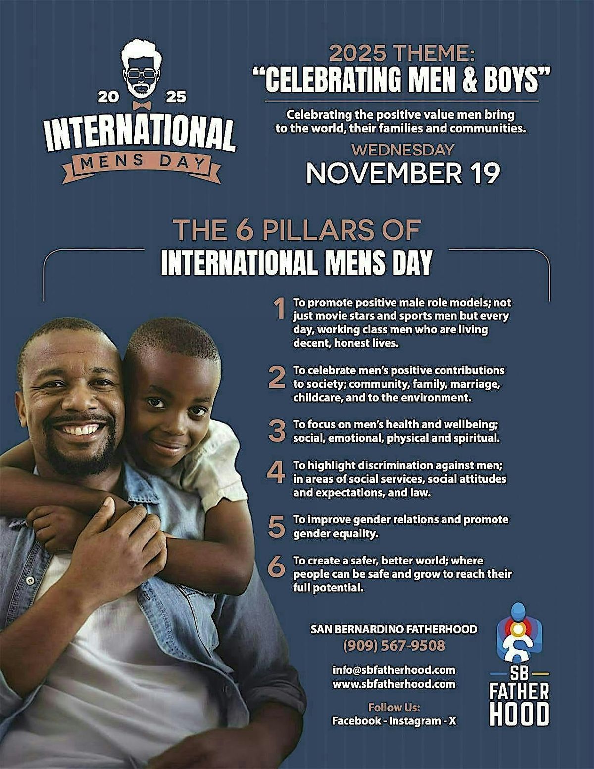 International Men's Day - Celebrating Men and Boys