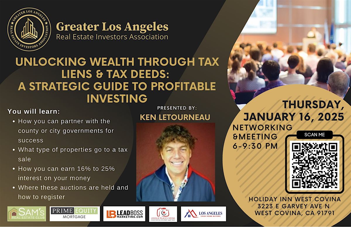 Unlocking Wealth Through Tax Liens & Tax Deeds