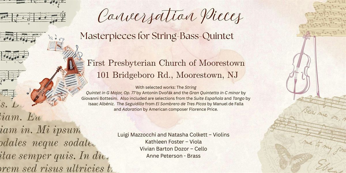 Conversation Pieces - Masterpieces for String Brass-Quintet