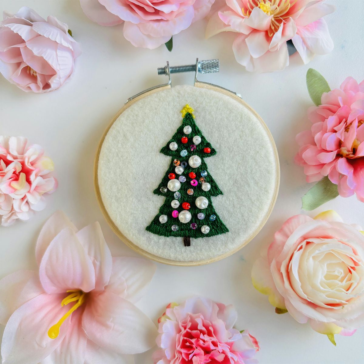 Embroidered Christmas Tree Workshop