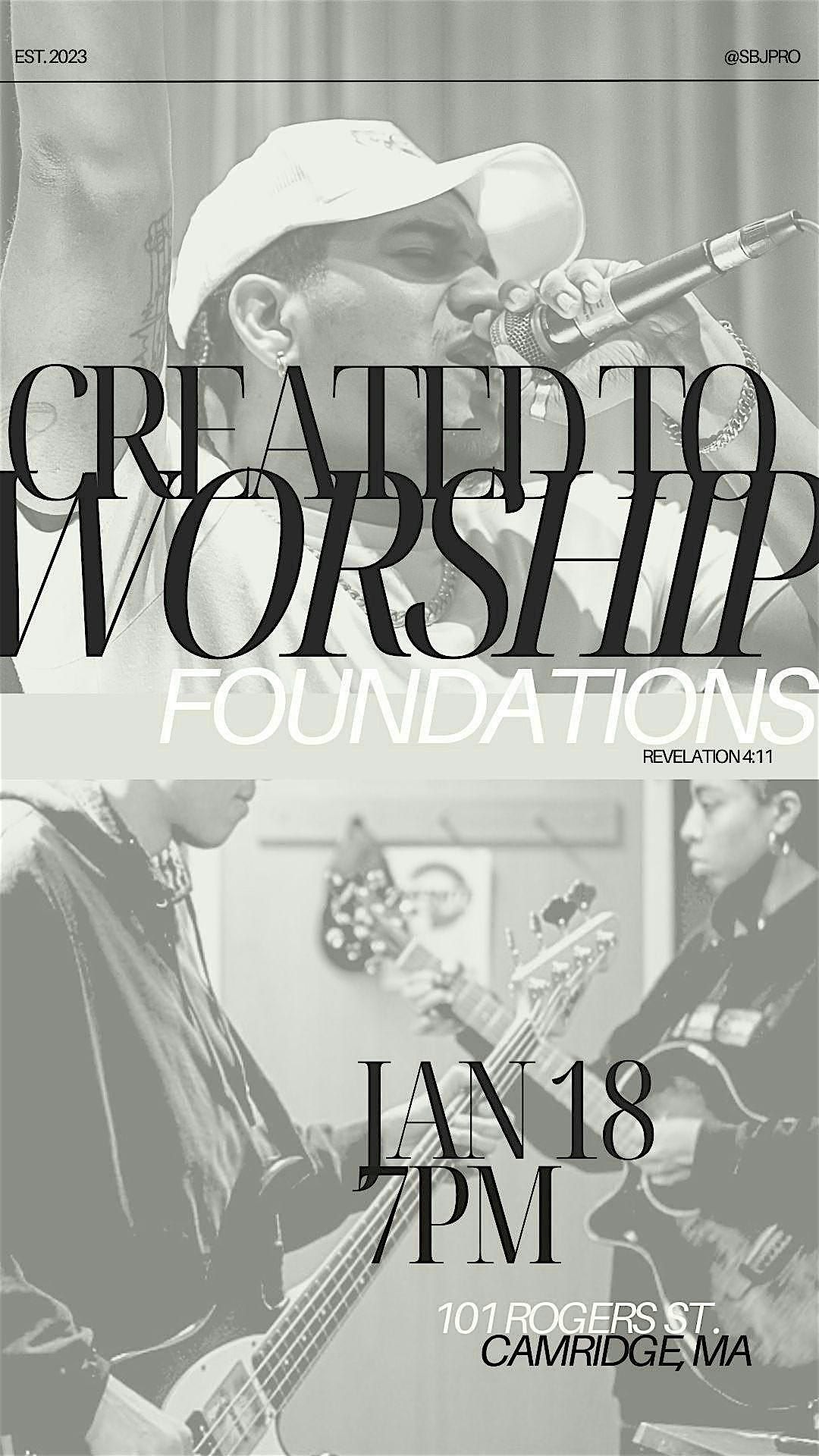 Created To Worship: Foundations