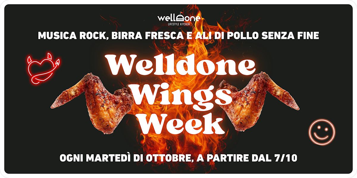 Welldone Wings Week