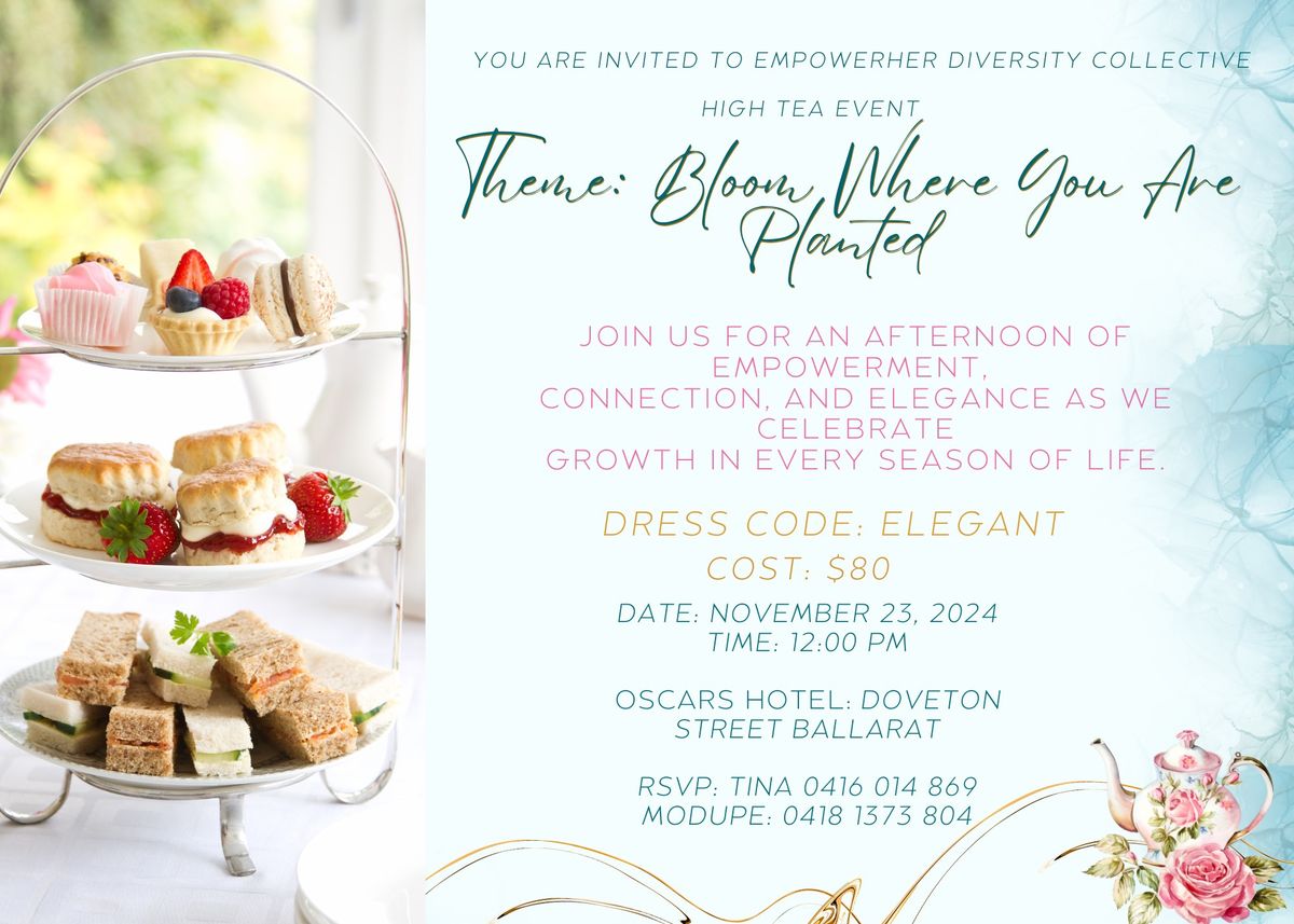 EmpowerHer High Tea Event